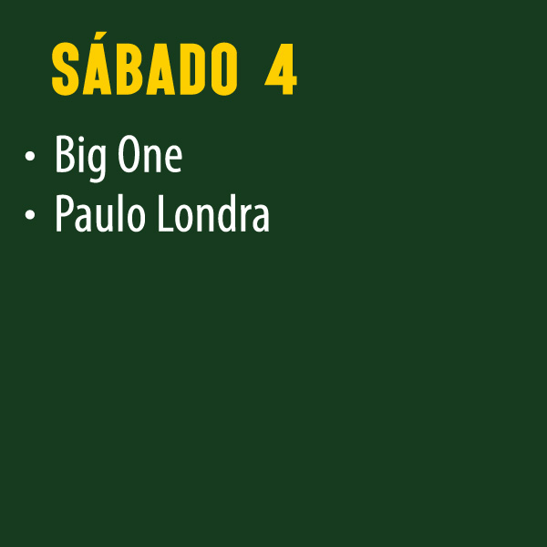 Semana de la Cerveza - Grilla