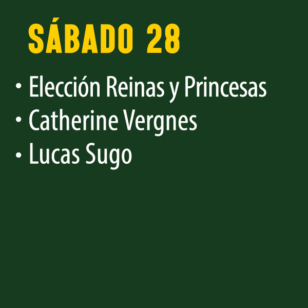 Semana de la Cerveza - Grilla